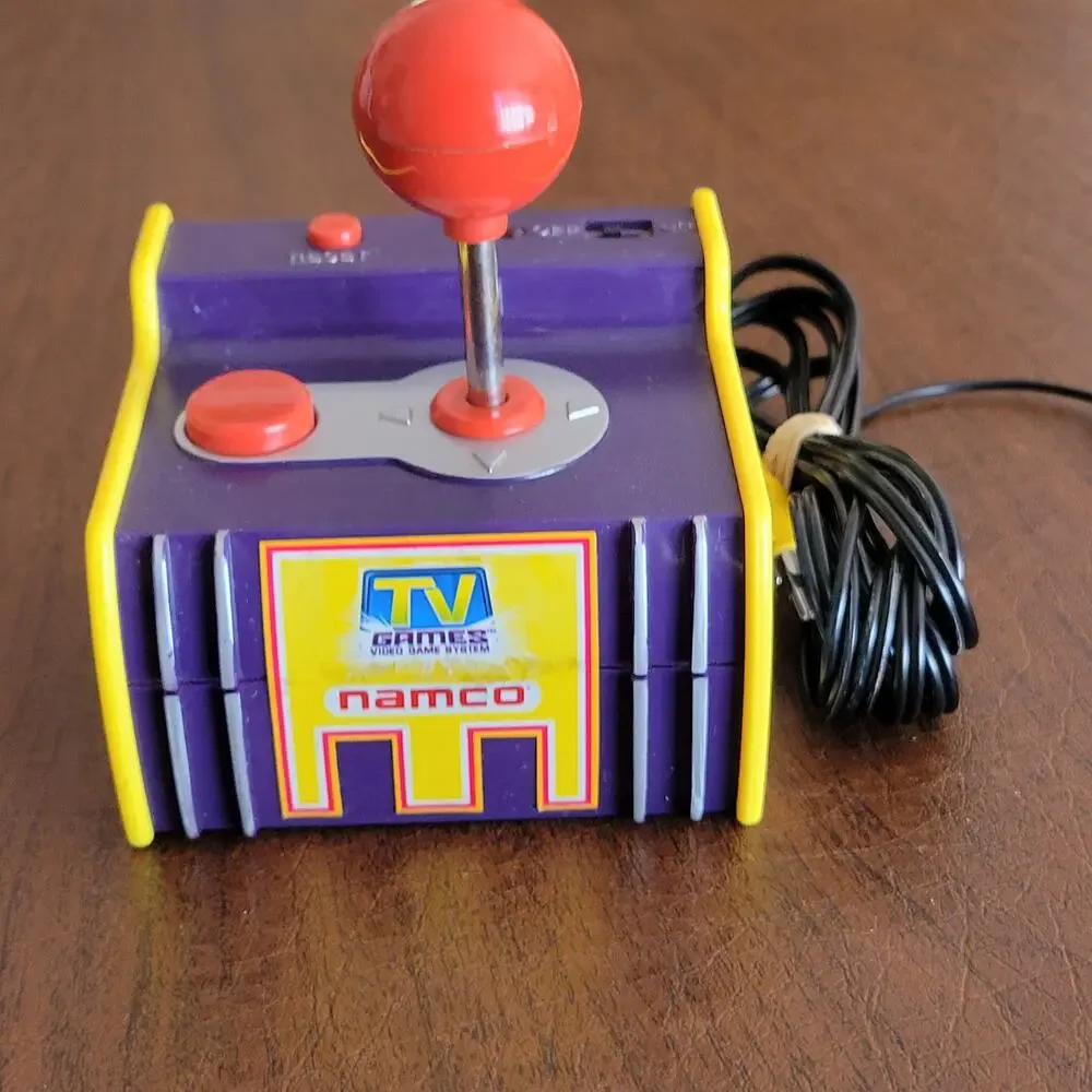 Vintage 2003 NAMCO Plug and Play TV 5 Classic Arcade Games Jakks Pacific Tested